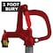 Woodford Mfg 3/4 in. x 3/4 in. NPT x MPT 1 in. Galvanized Steel Pipe x 2 ft. Bury R34 Freezeless Yard Hydrant R34-2 - alternate 1